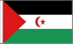 Western Sahara Table Flags